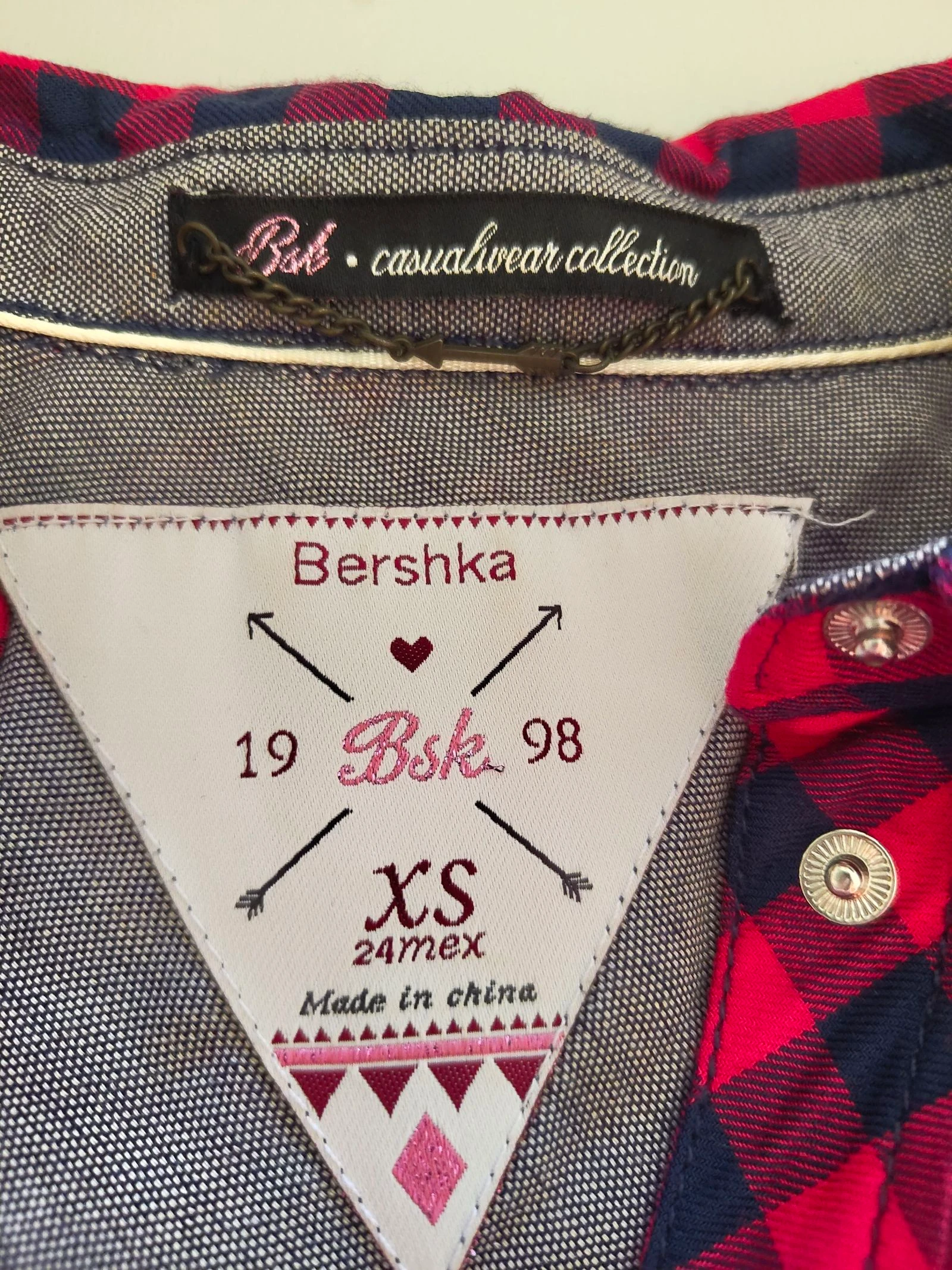Bershka plaid shirt – photo 2